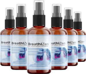 BreathiZen natural lung supplement bottle