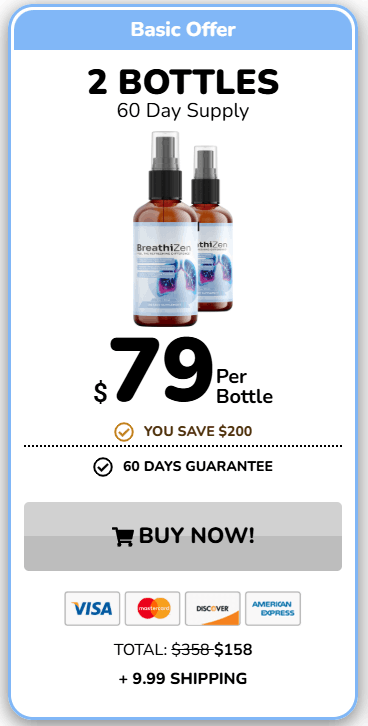 BreathiZen 2 bottles 60-day supply price